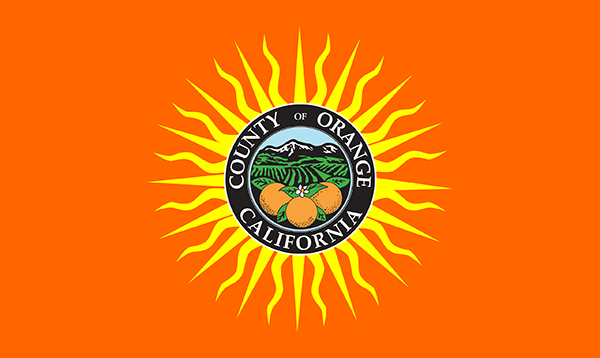 Flag of Orange County, CA